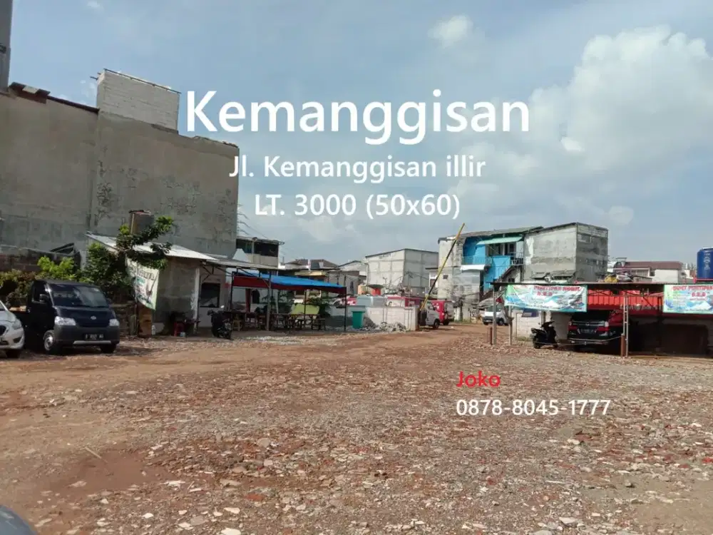 Lahan Dkt Kampus Binus Jl. Kemanggisan Illir , Jakarta Barat