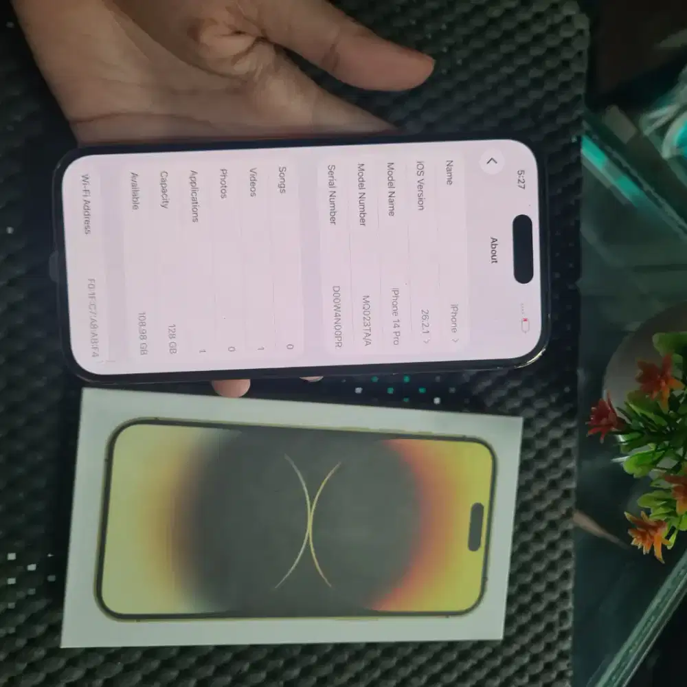 Iphone 14Pro 128GB Gold Fullset