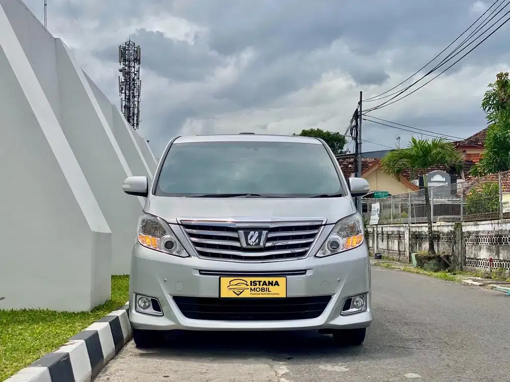 SIMBOL KESUKSESAN OLD MONEY! TOYOTA ALPHARD G 2.4 CBU 2013 2014 ATPM