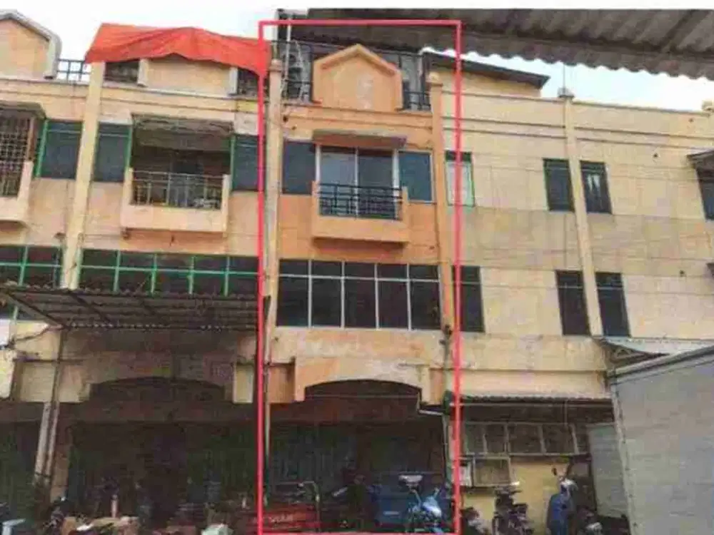 lelang ruko 3 lantai komplek ruko pengampon square surabaya