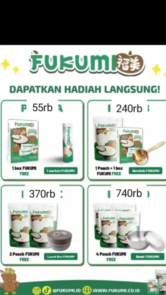 Beras porang Fukumi 1kg