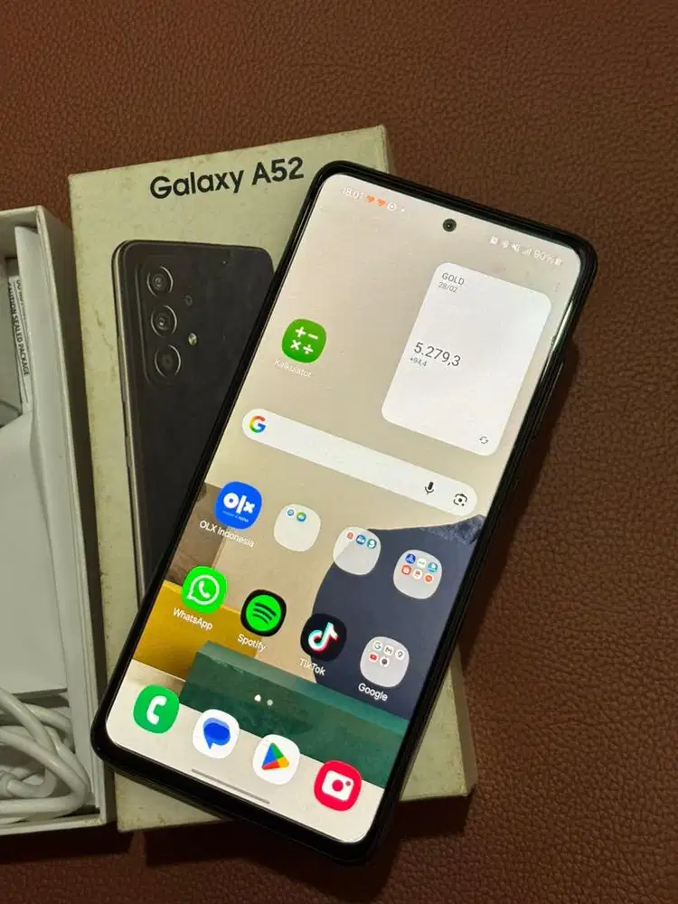 Samsung A52 8/256 black amoeled