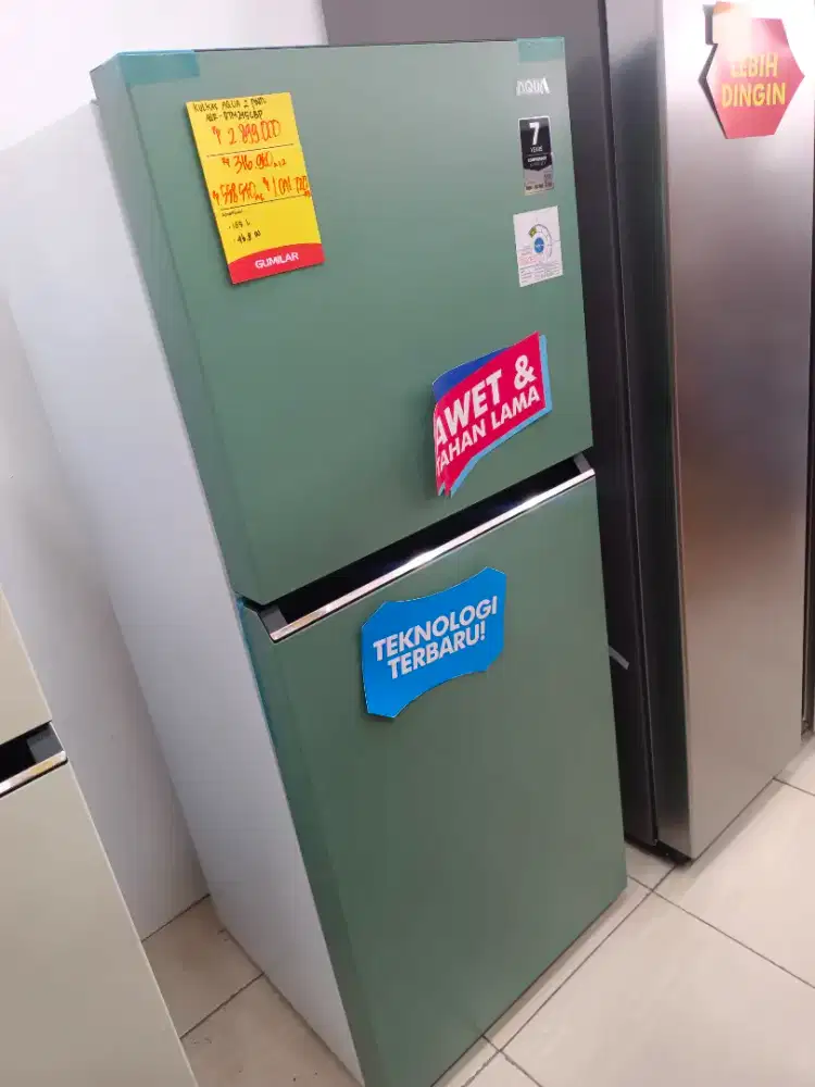 KULKAS AQUA 2 PINTU