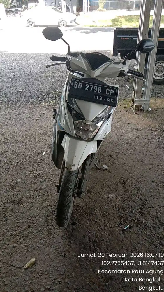 (BENGKULU-2) HONDA BEAT TAHUN 2016