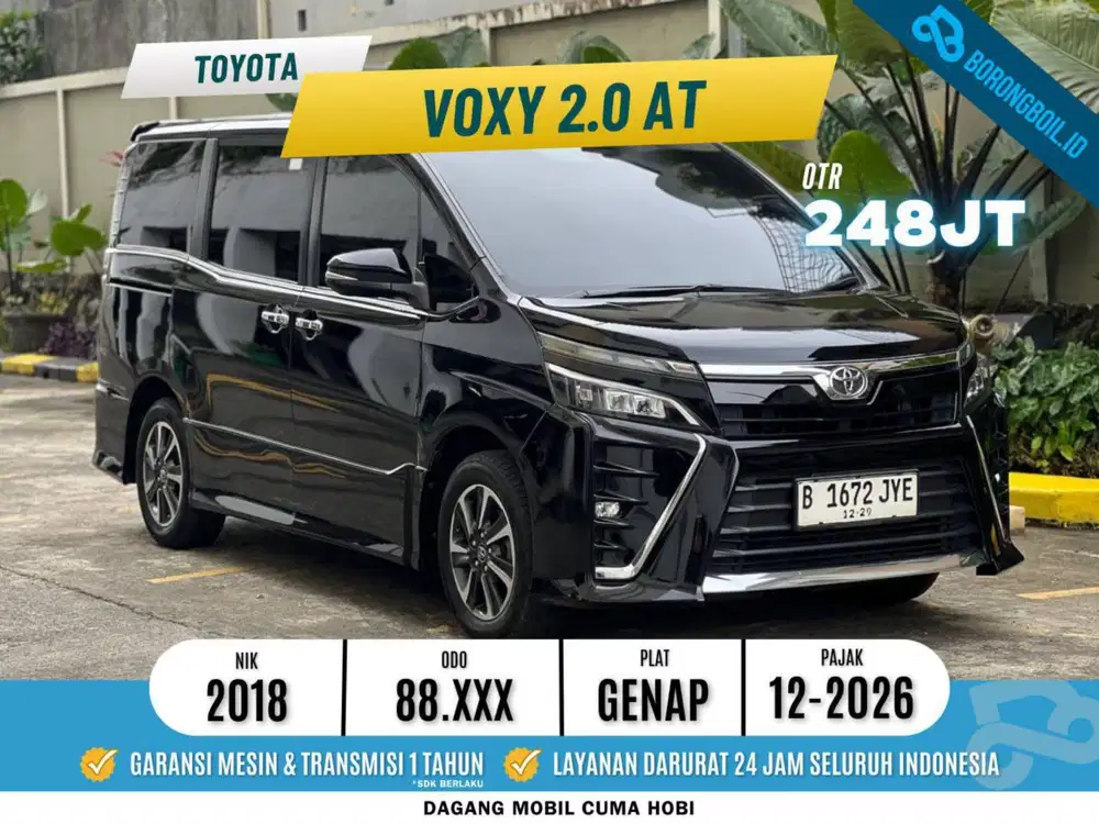 Termurah !! Toyota Voxy 2.0cc at 2018 siap pakai
