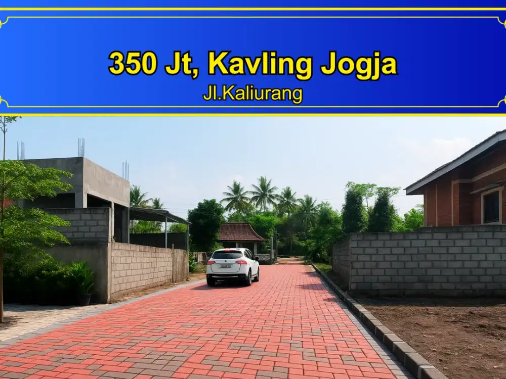 SHM Pekarangan Siap Bangun, Tanah Di Dekat UGM Jalan Kaliurang