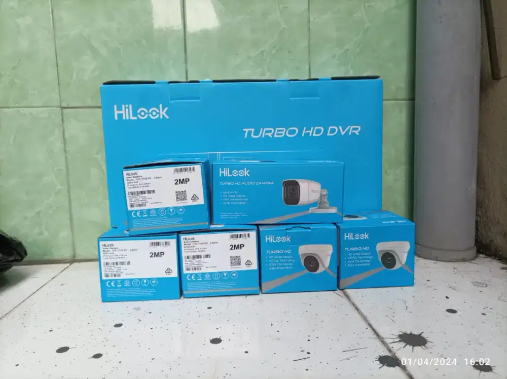 Paket Cctv Hilook mulai 2-16 kamera.