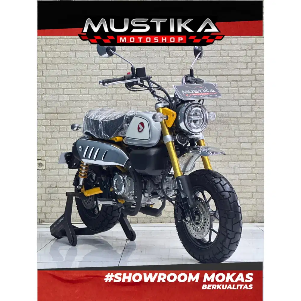 Odo 400 Istimewa Simpenan!!Honda Monkey 2023 Plat Jatim Mulus-Mustika