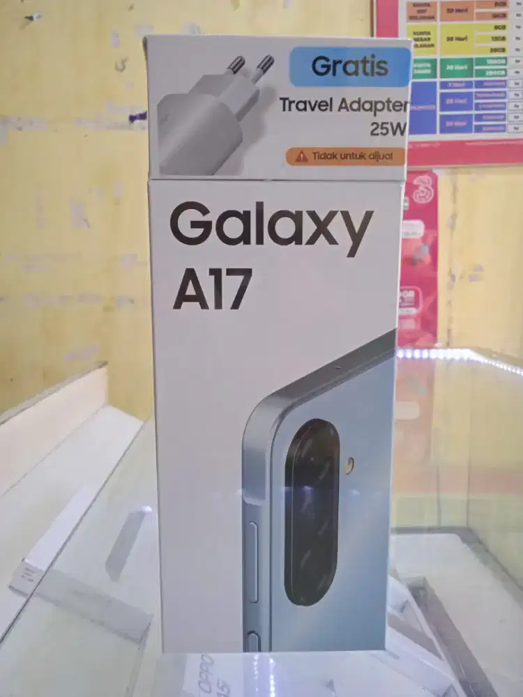 Redy Samsung galaxy A17 8 /256 NEW Garansi resmi 1thn