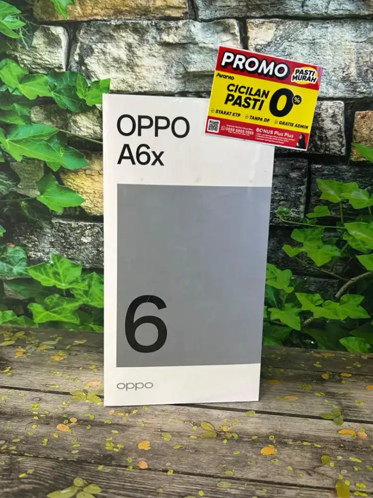 OPPO A6X RAM 8/64 FREE OPPO CARE SENILAI 300K