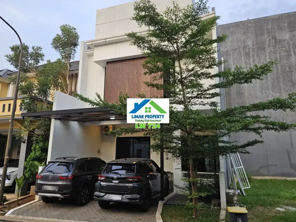 Rumah 3 Lantai Idaman dan Strategis di Legenda Wisata Cibubur