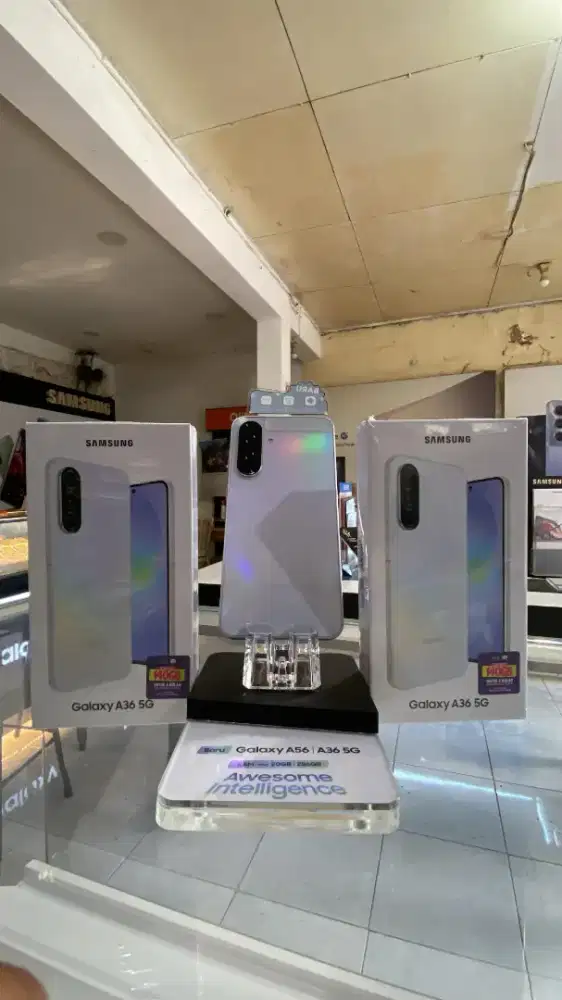 Redy Samsung galaxy A36 5G 8/256 NEW Garansi resmi 1thn
