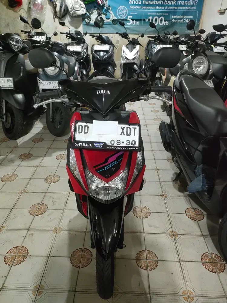 Yamaha mio m3 125cc 2025 merah hitam