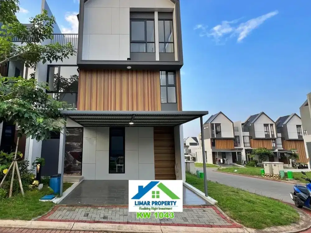 Rumah Hook 3 Lantai di Cluster Idaman Kota Wisata Cibubur