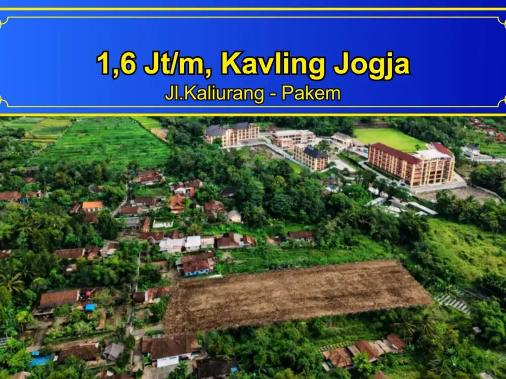 Tanah 1 Jt-an Di Jogja Utara Jalan Kaliurang Sleman
