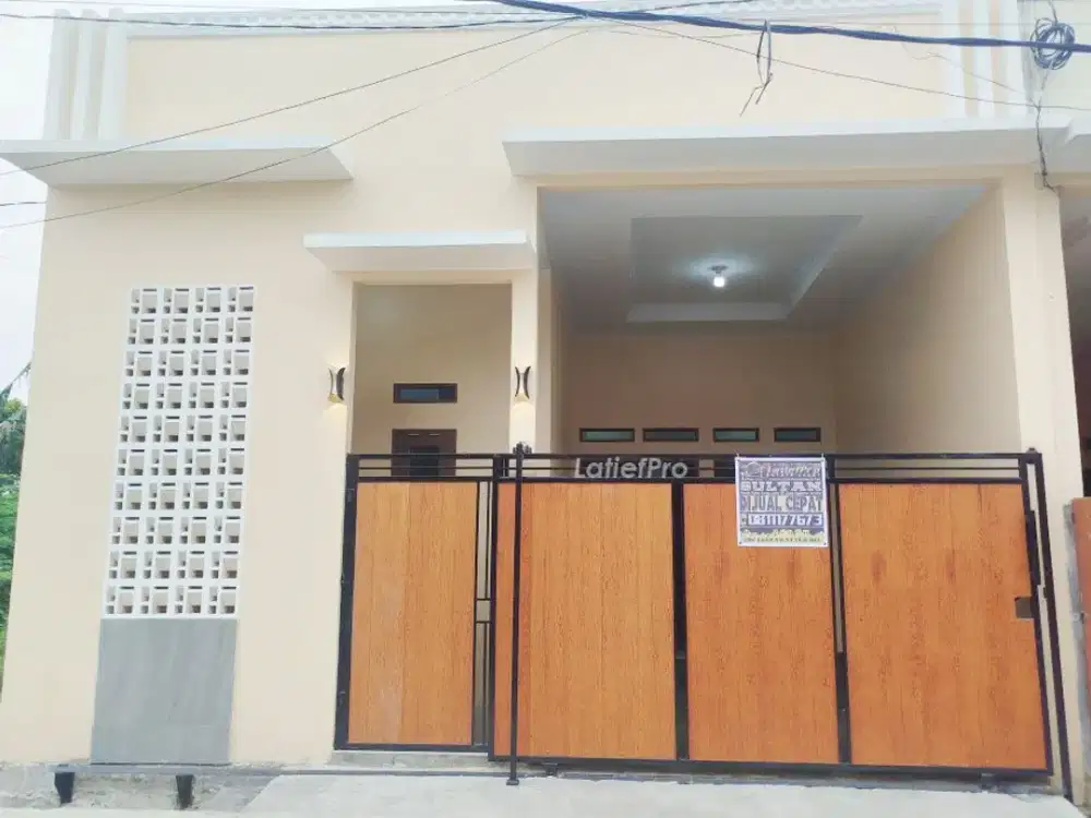 Rumah Kuning Harga Miring Kondisi Glowing