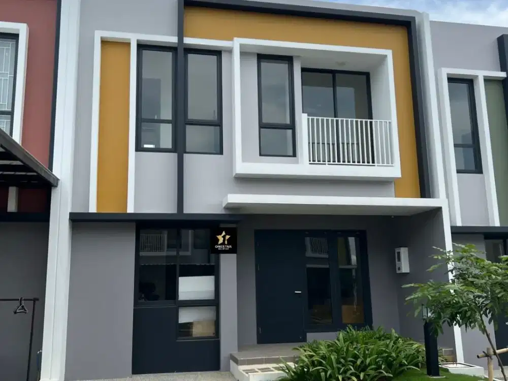 Disewakan rumah semi furnish cluster baroni gading serpong