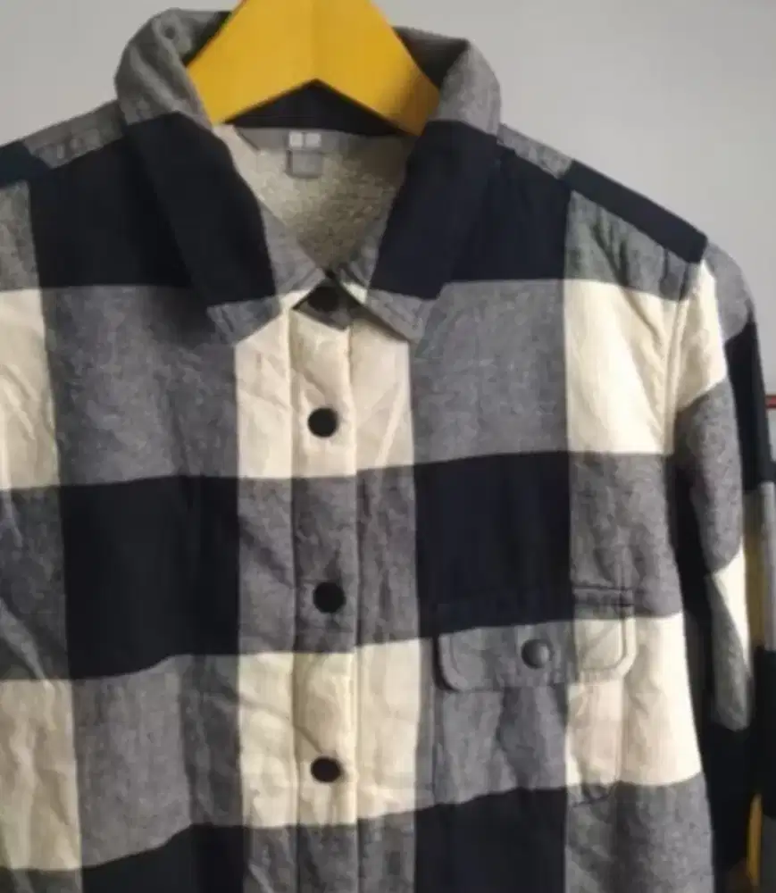 UNIQLO kemeja planel x serpha