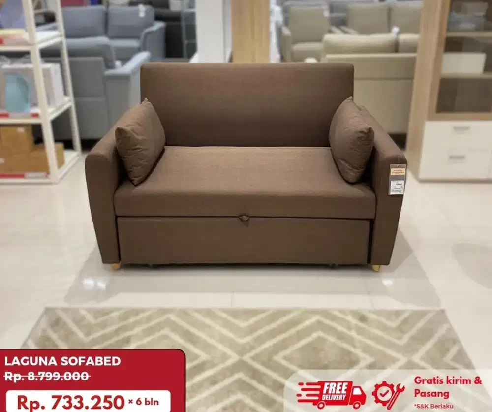 Furniture sofa sleeper laguna