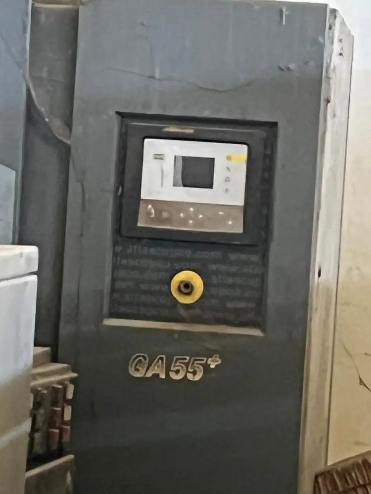 Atlas Copco GA 55+ Screw Air Compressor 75 HP - Bekas Siap Pakai