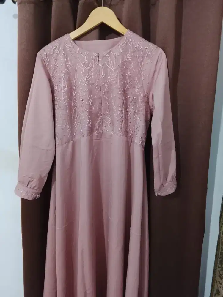 Dress pink murah