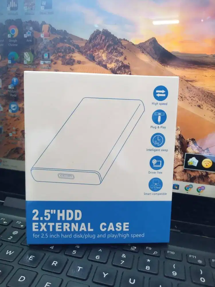 JUAL 2.5 HDD EXTERNAL CASE (Transparan)
