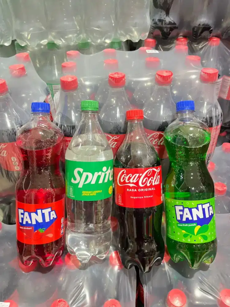 Fanta, sprite,Coca - cola