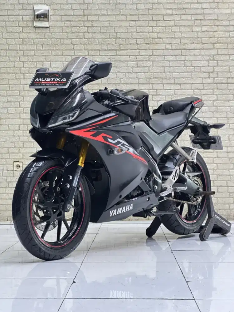 TERMURAH‼️Yamaha R15 V3 Pmk 2020 Black Favorit - Dava Mustika
