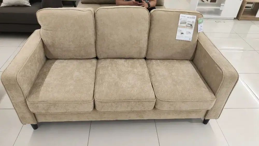 Sofa penyimpanan 3 seater