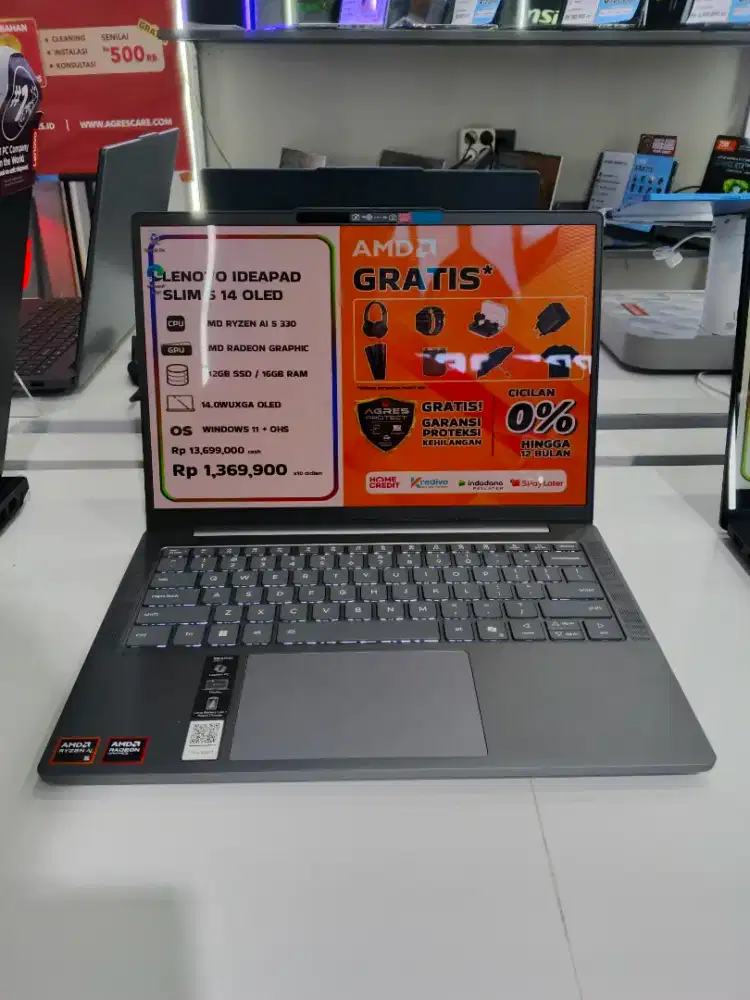 LAPTOP LENOVO IDEAPAD SLIM 5 14 OLED | BISA CICILAN CUKUP KTP SAJA