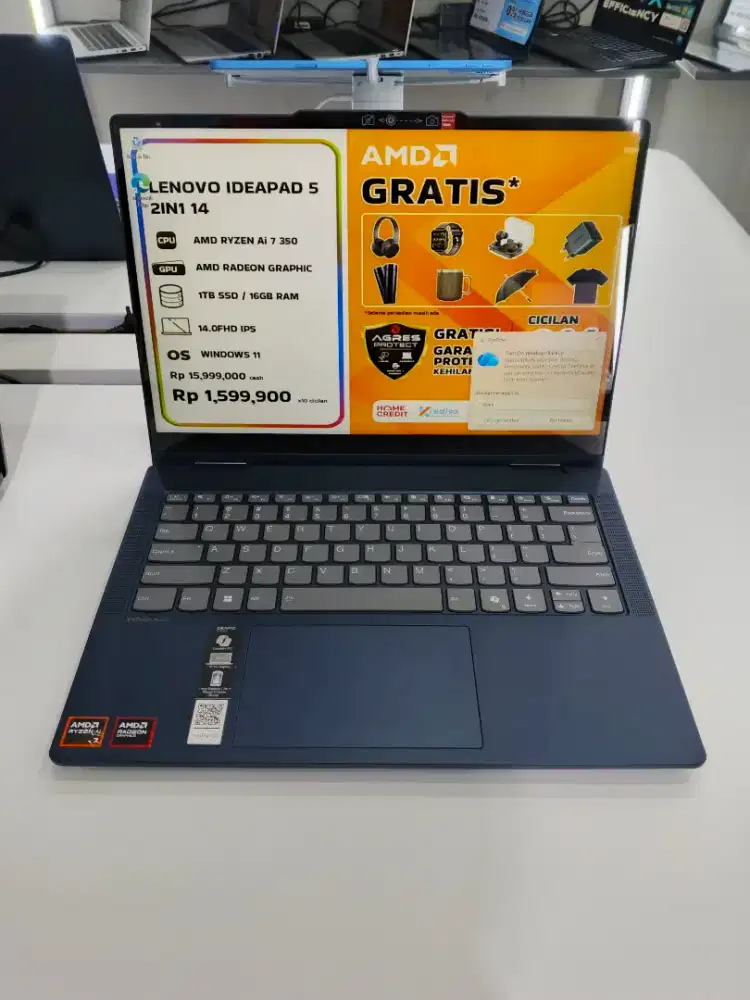 CICILAN LAPTOP LENOVO IDEAPAD SLIM 5 2IN1 14 | SYARAT CUKUP KTP SAJA