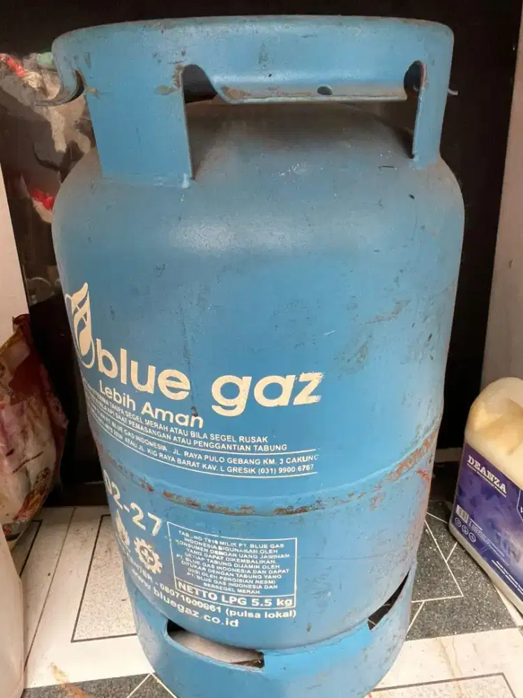 Di jual tabung blue gas ukuran 6kg