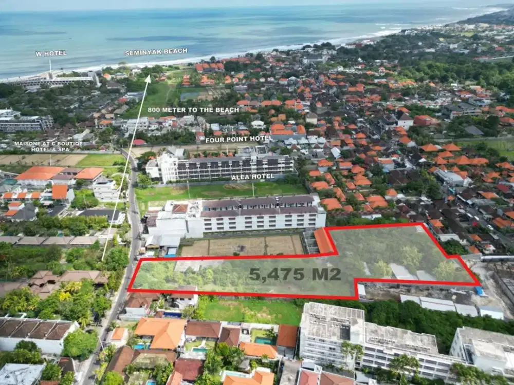 Tanah Premium Lokasi Strategis Seminyak