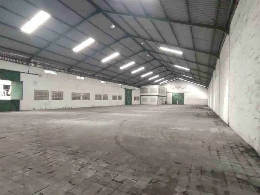 Disewakan Gudang Tambak Sawah Sidoarjo dekat Akses Tol Rungkut