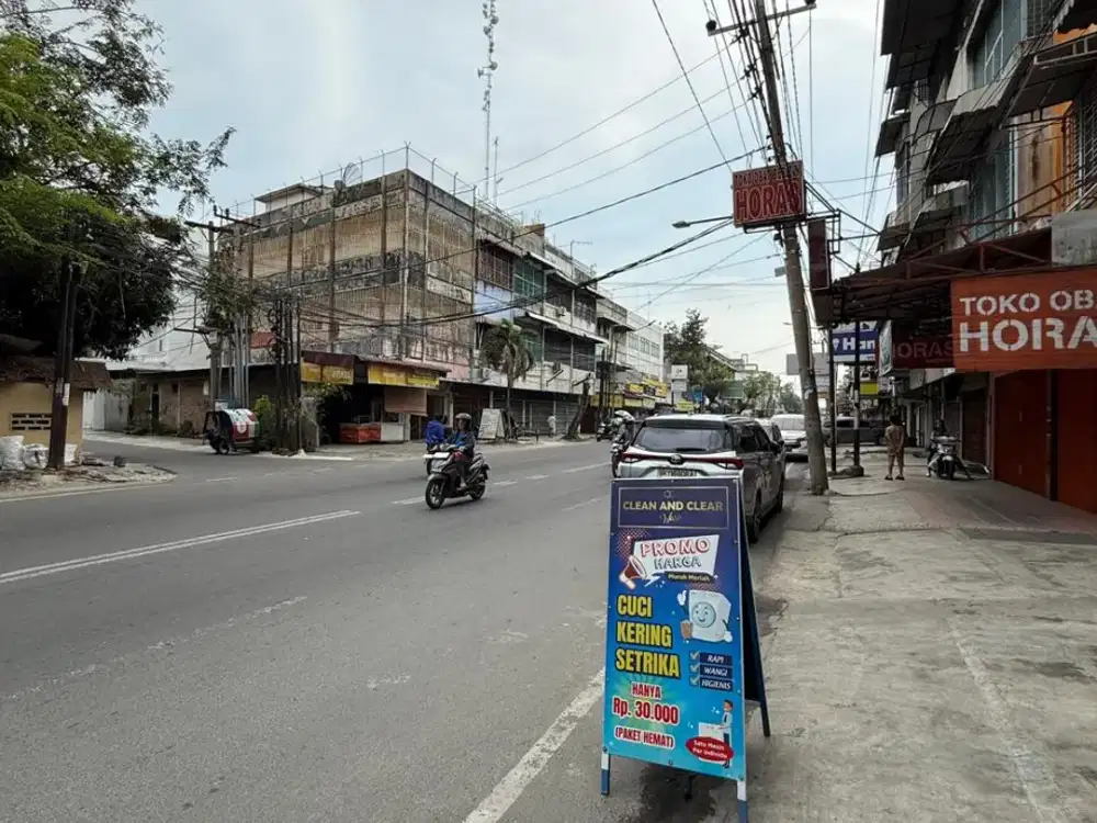 Disewakan Ruko Usaha 1 Lantai Bawah Jalan Wahidin
