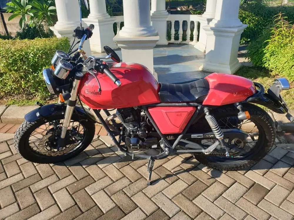 Motor Cleveland Misfit 250 CC Tahun 2018 Model Caferacer
