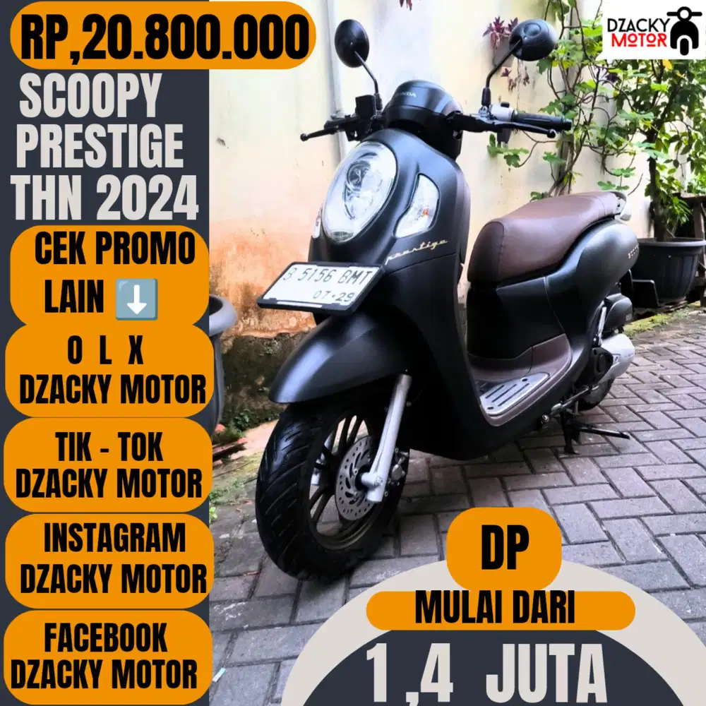 SCOOPY PRESTIGE 2024 SECOND LIKE NEW