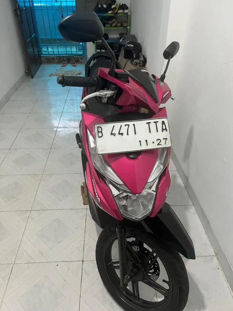 Di jual honda beat mangeta 2017 cbs iss lengkap
