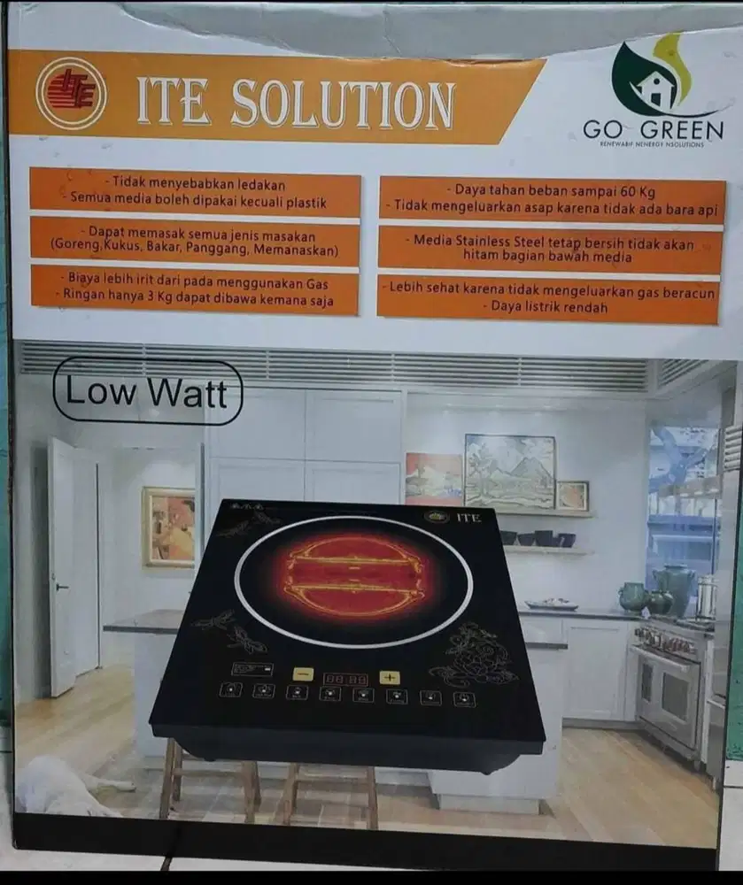 Kompor Listrik ITE Solution Low Watt