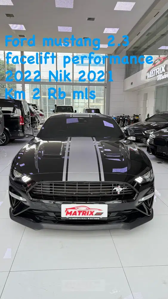 Ford mustang 2.3 Facelift performance 2022 Nik21 Siap pakai