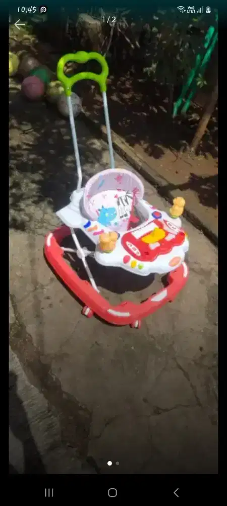 Baby walker sayang anak