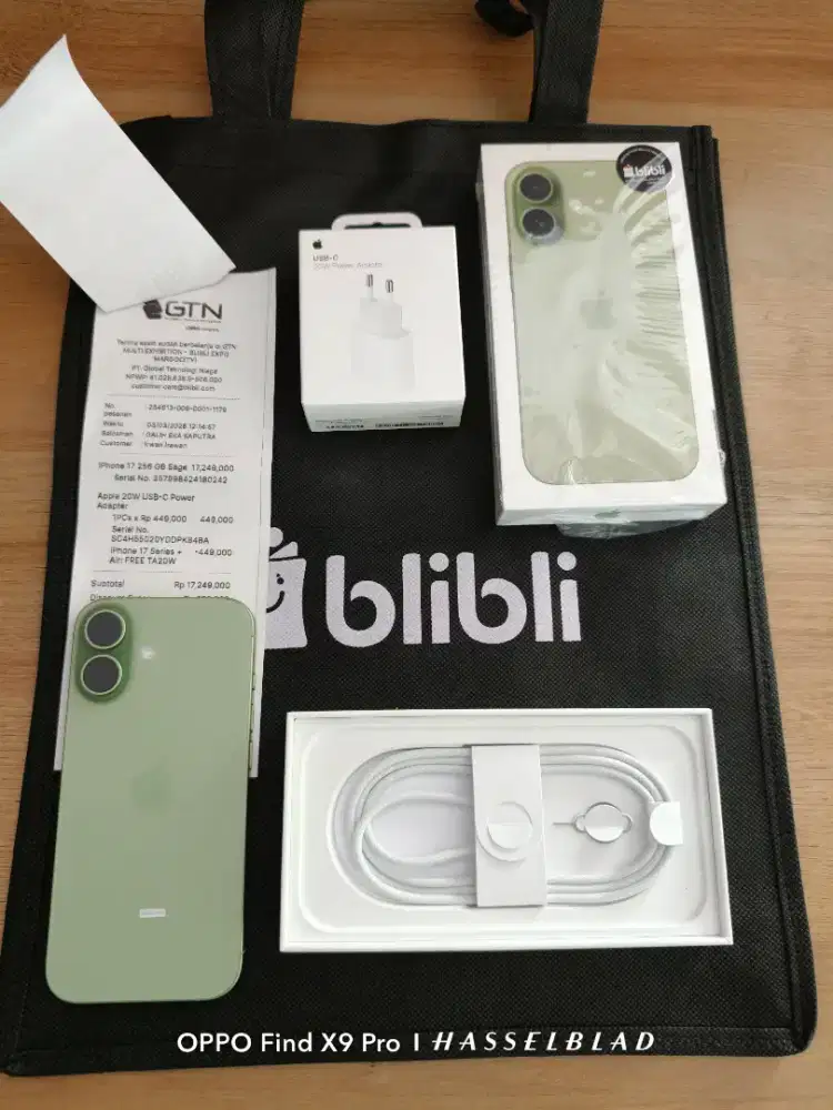 Bismillah, Dijual Iphone 17 256Gb Sage (BNOB)

Hanya buka dus.