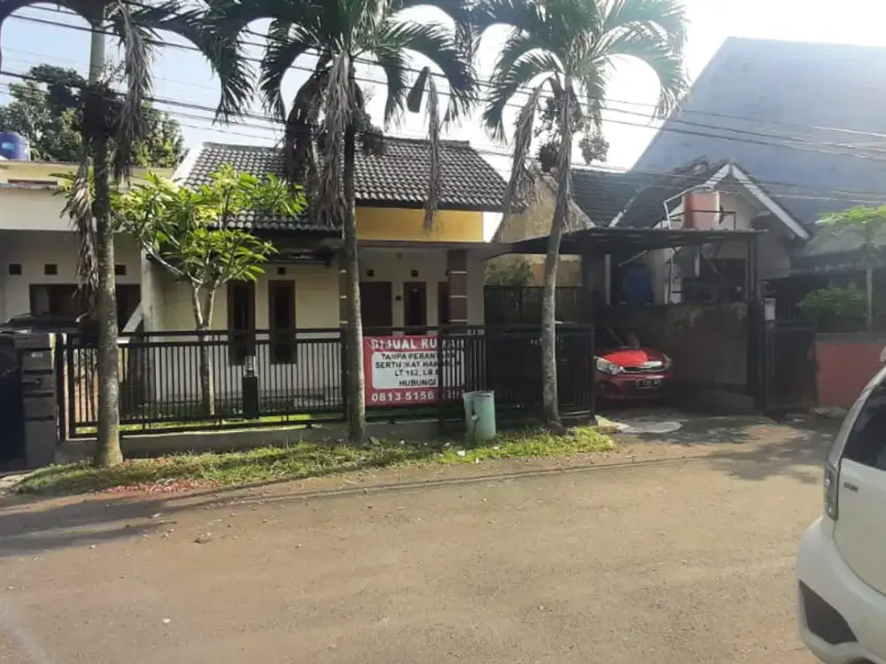 Bismillah dijual rumah siap huni di dalam komplek Cipamokolan Soekarno Hatta kota bandung