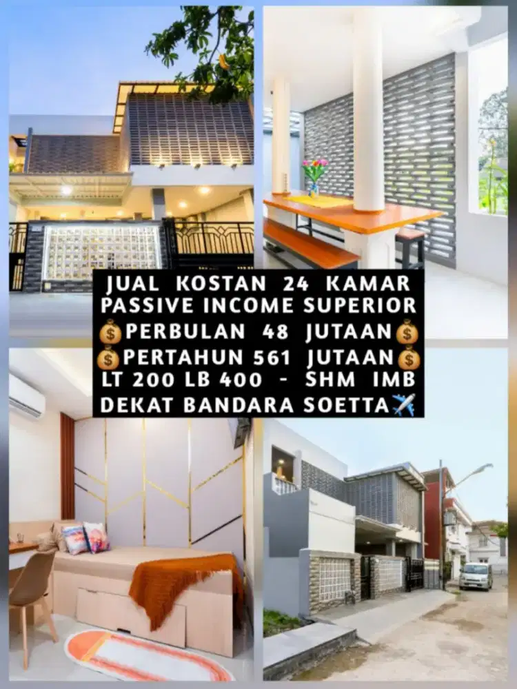 JUAL KOST KOSAN KOSTAN DEKAT BANDARA SOEKARNO HATTA TANGERANG