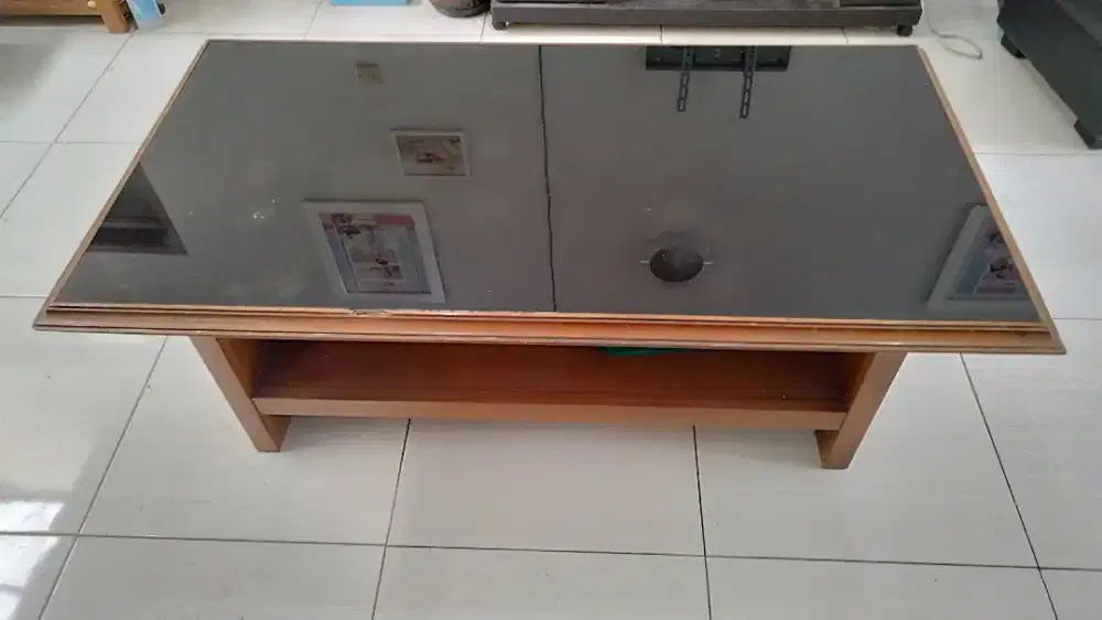 Meja Tamu Jati kondisi Bagus