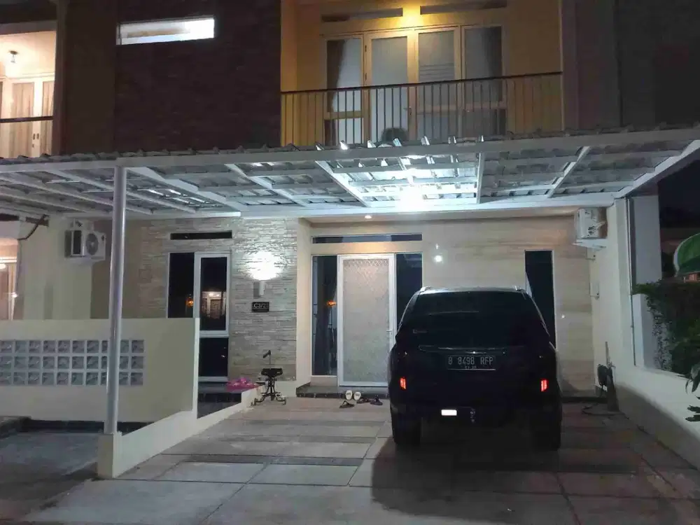 rumah dijual cluster mewah besar tangsel