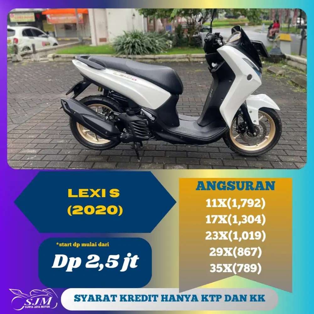 HONDA LEXI 125 S 2020 CASH & KREDIT