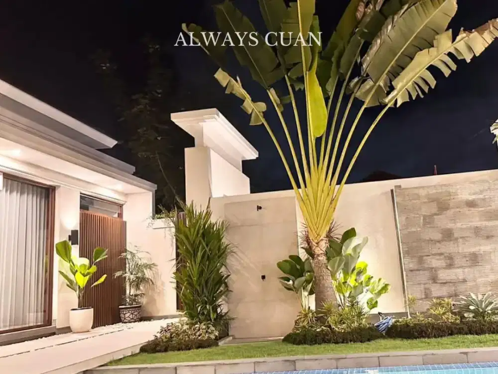 Villa dengan Kolam Berenang Luas Lokasi Sanur Dijual