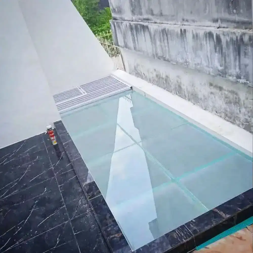 Kanopi atap kaca berkualitas