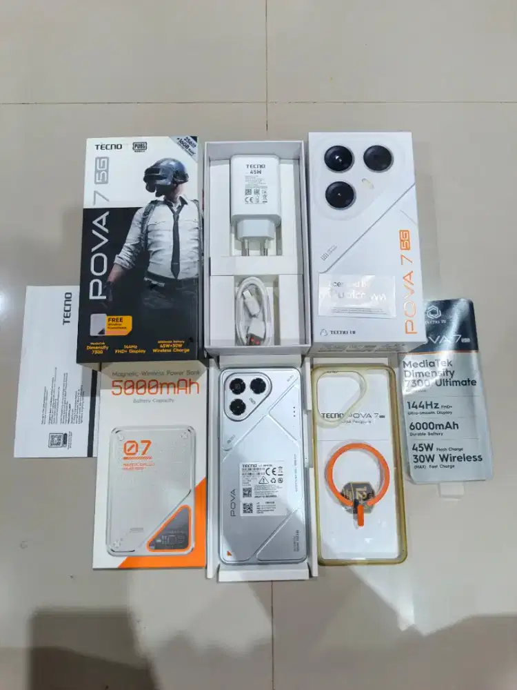 Tecno Pova 7 5G (8/256GB) Like New Fullset